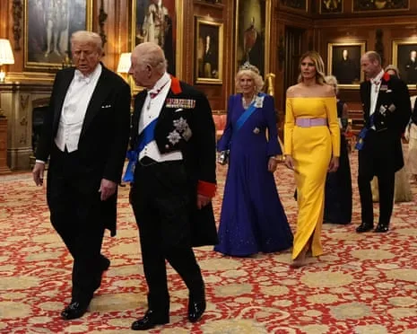 The Royal Family Present Grand Welcome Amid Protests; Jimmy Kimmel Taken Off Air Due To Kirk Remarks